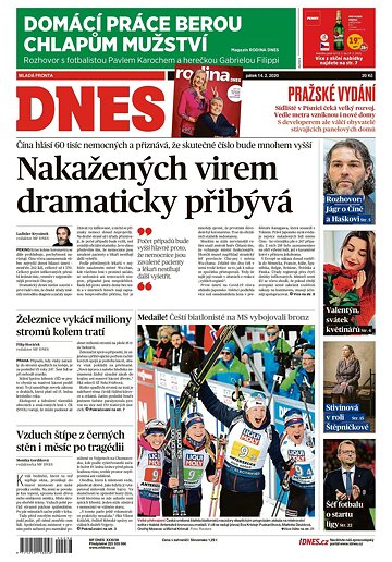 Obálka e-magazínu MF Dnes 14.2.2020