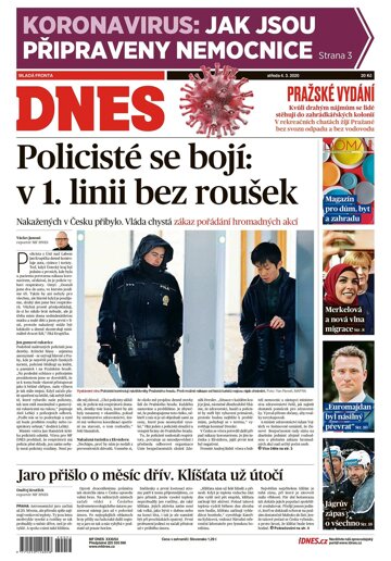 Obálka e-magazínu MF Dnes 4.3.2020