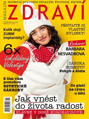 Obálka e-magazínu Zdraví 2/2021