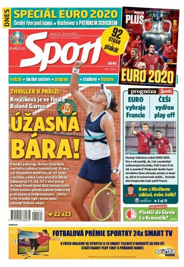 Obálka e-magazínu Sport 11.6.2021