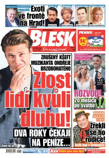 Obálka e-magazínu Blesk 26.1.2022