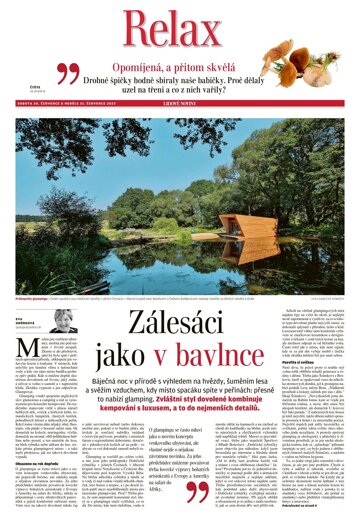 Obálka e-magazínu LN+ Morava - 30.7.2022
