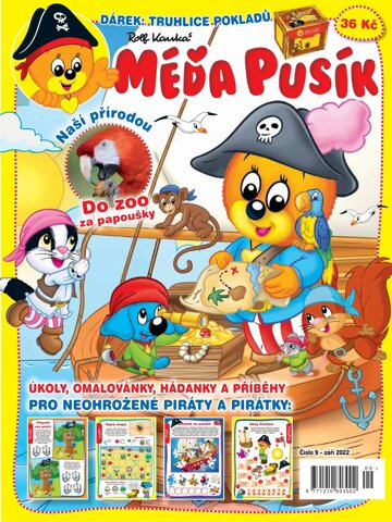Obálka e-magazínu Méďa Pusík 9/2022