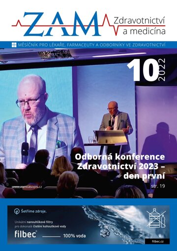 Obálka e-magazínu Zdravotnictví a medicína 10/2022