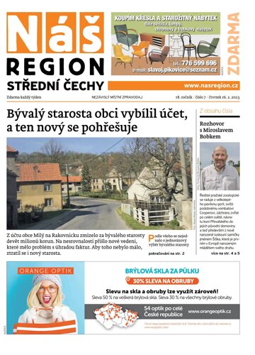 Obálka e-magazínu Náš Region - Střední Čechy 7/2023