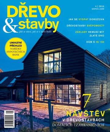 Obálka e-magazínu DŘEVO&stavby 4/2016