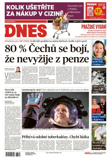 Obálka e-magazínu MF Dnes 17.3.2023