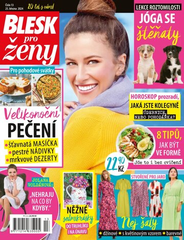 Obálka e-magazínu Blesk pro ženy 13/2024