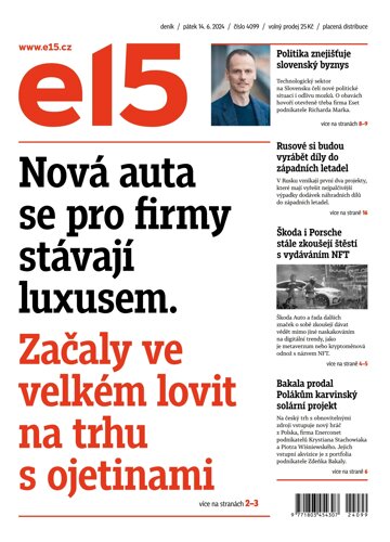 Obálka e-magazínu E15 14.6.2024