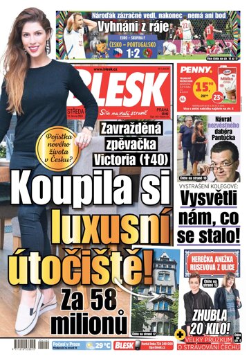 Obálka e-magazínu Blesk 19.6.2024