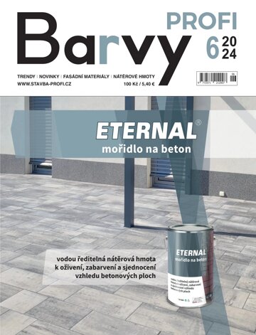 Obálka e-magazínu BARVY Profi 6/2024