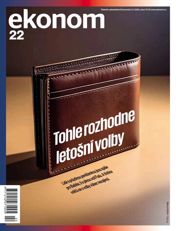 Obálka e-magazínu Ekonom 22 - 5.6.2025