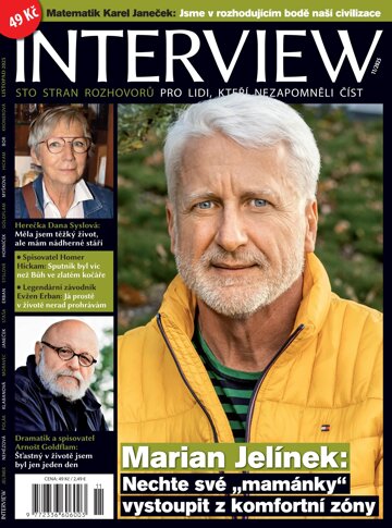 Obálka e-magazínu INTERVIEW 11/2025