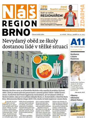 Obálka e-magazínu Náš Region - Brno 43/2025