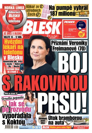 Obálka e-magazínu Blesk 21.4.2026