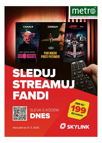 Obálka e-magazínu deník METRO 13.5.2026