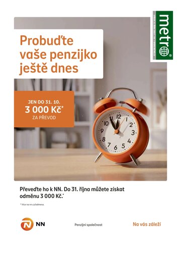 Obálka e-magazínu deník METRO 14.10.2026