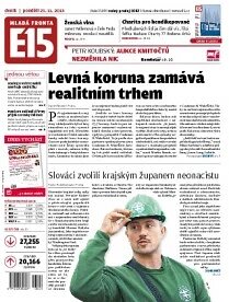 Obálka e-magazínu E15 25.11.2013