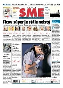 Obálka e-magazínu SME 22.1.2014