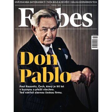 Obálka audioknihy Forbes červen 2018
