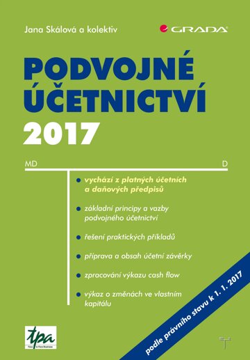 Obálka knihy Podvojné účetnictví 2017