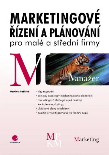 Obálka knihy Marketingové řízení a plánování pro malé a střední firmy