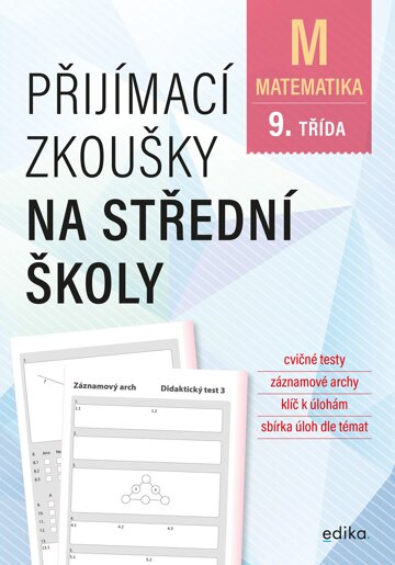 Obálka knihy Přijímací zkoušky na střední školy – matematika