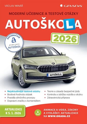 Obálka knihy Autoškola 2026