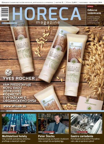 Obálka e-magazínu Horeca 11-12/2014