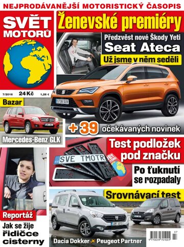 Obálka e-magazínu Svět motorů 15.2.2016