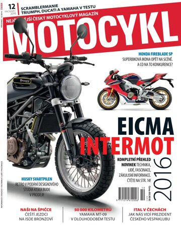Obálka e-magazínu Motocykl 12/2016