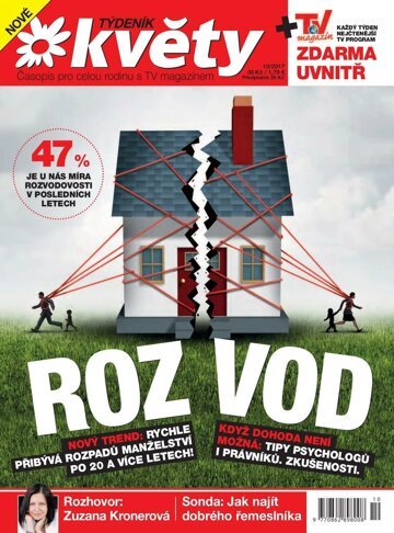 Obálka e-magazínu Týdeník Květy 10/2017