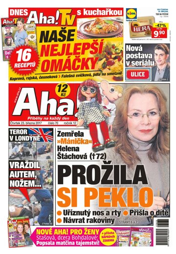 Obálka e-magazínu AHA! 23.3.2017