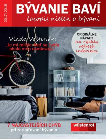 Obálka e-magazínu Bývanie baví - časopis nielen o bývaní 2017