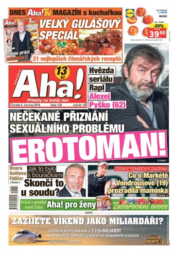 Obálka e-magazínu AHA! 6.6.2019