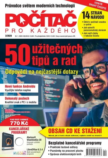 Obálka e-magazínu Počítač pro každého 3/2020