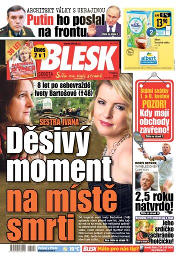 Obálka e-magazínu Blesk 30.4.2022