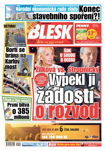 Obálka e-magazínu Blesk 17.8.2022