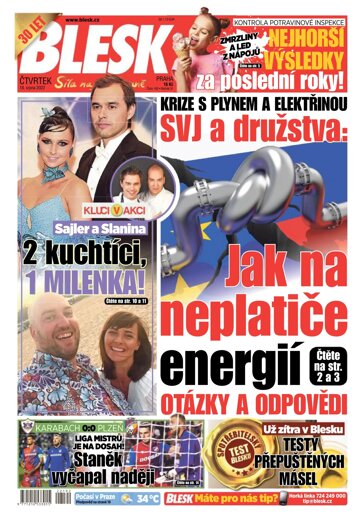 Obálka e-magazínu Blesk 18.8.2022