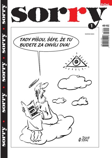 Obálka e-magazínu Sorry 1/2016