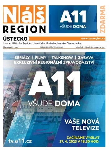 Obálka e-magazínu Náš Region - Ústecko 16/2023