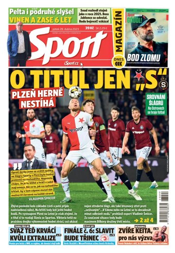 Obálka e-magazínu Sport 28.4.2023