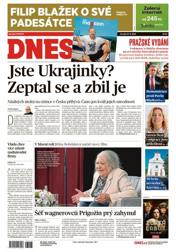 Obálka e-magazínu MF Dnes 24.8.2023