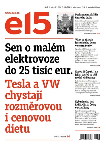 Obálka e-magazínu E15 5.1.2024