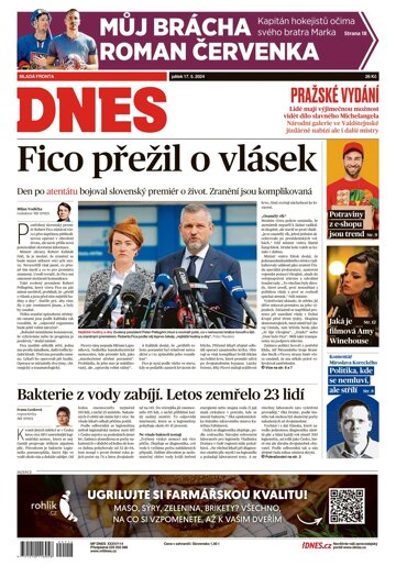 Obálka e-magazínu MF Dnes 17.5.2024