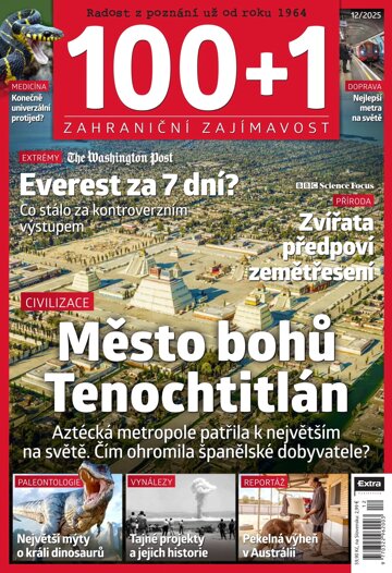 Obálka e-magazínu 100+1 zahraniční zajímavost 12/2025
