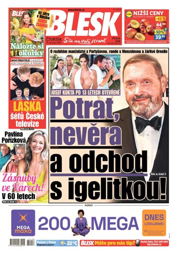 Obálka e-magazínu Blesk 10.7.2025