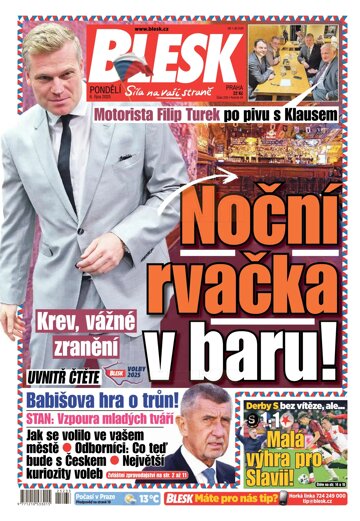 Obálka e-magazínu Blesk 6.10.2025