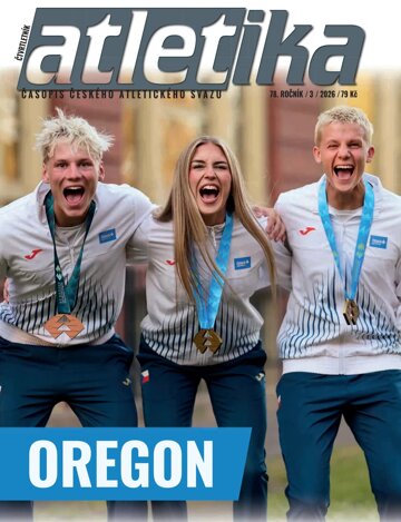 Obálka e-magazínu ATLETIKA 3/2026