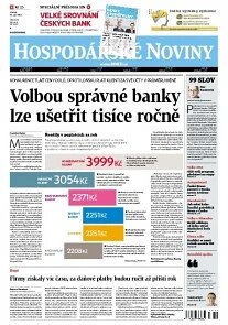Obálka e-magazínu Hospodářské noviny 178 - 12.9.2013